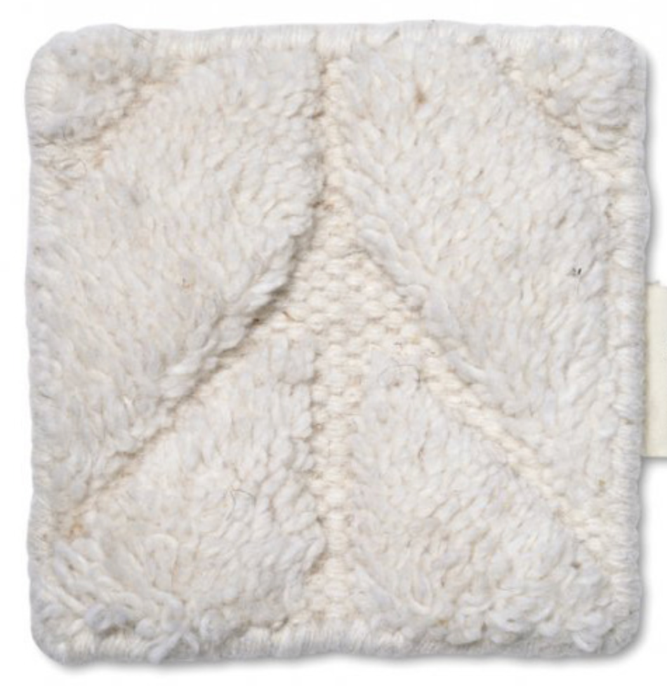 Soho Wool Rug, Ivory, MANY SIZE