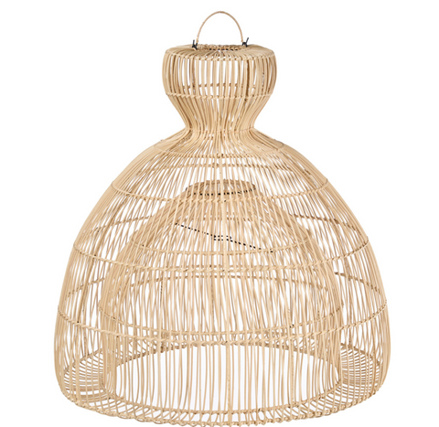 The Matcha Whisk Pendant - Natural, D 82 CM