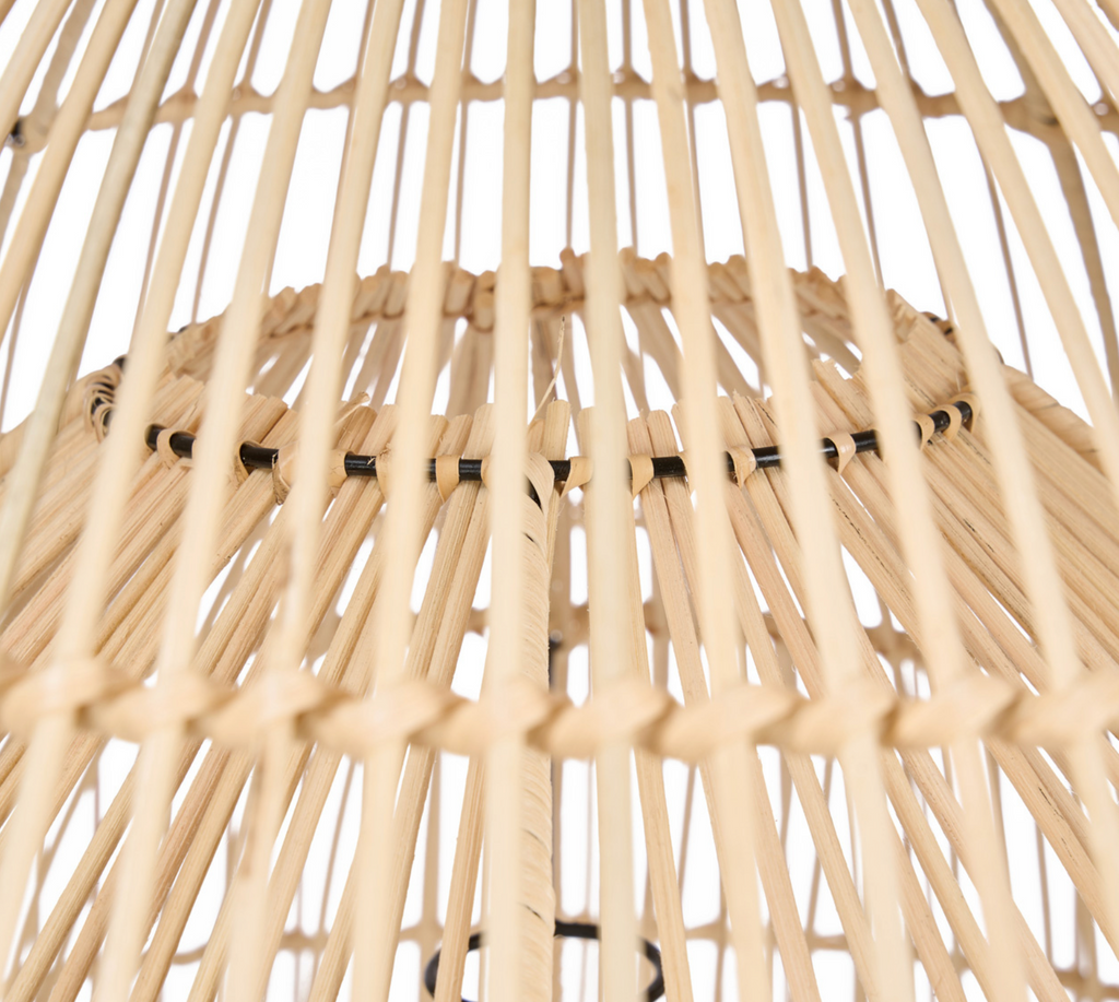 The Matcha Whisk Pendant - Natural, D 82 CM