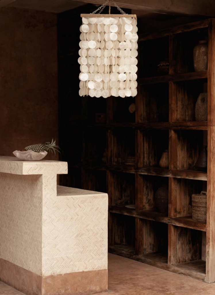 Lagoon Moonlit Whispers Chandelier - Natural, 40 x 40, H 85 CM