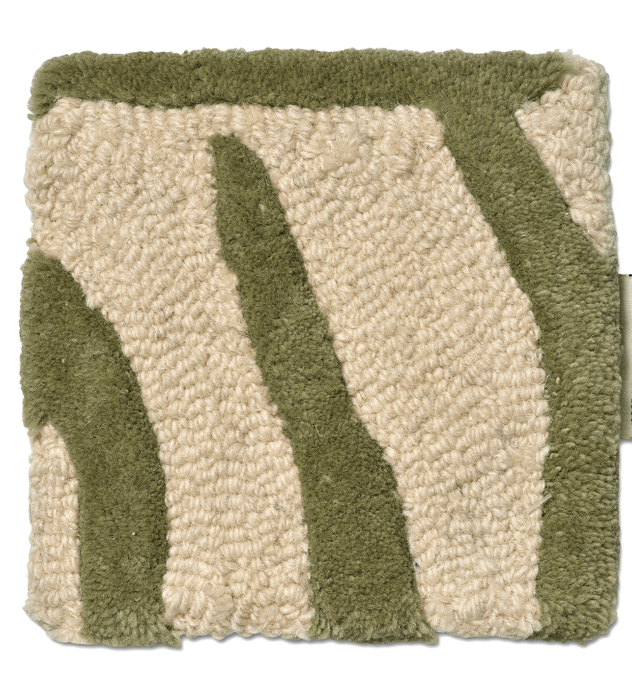 PALMA GREEN WOOL RUG, MANY SIZE
