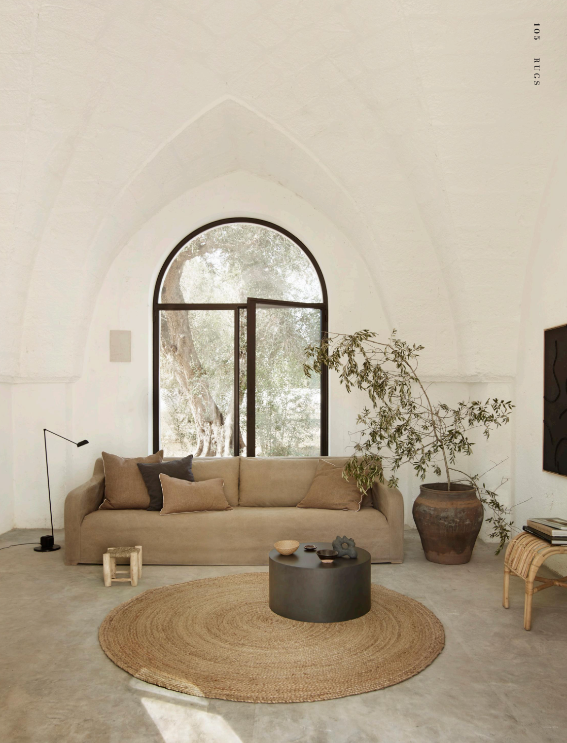 JUTE ROUND RUG
