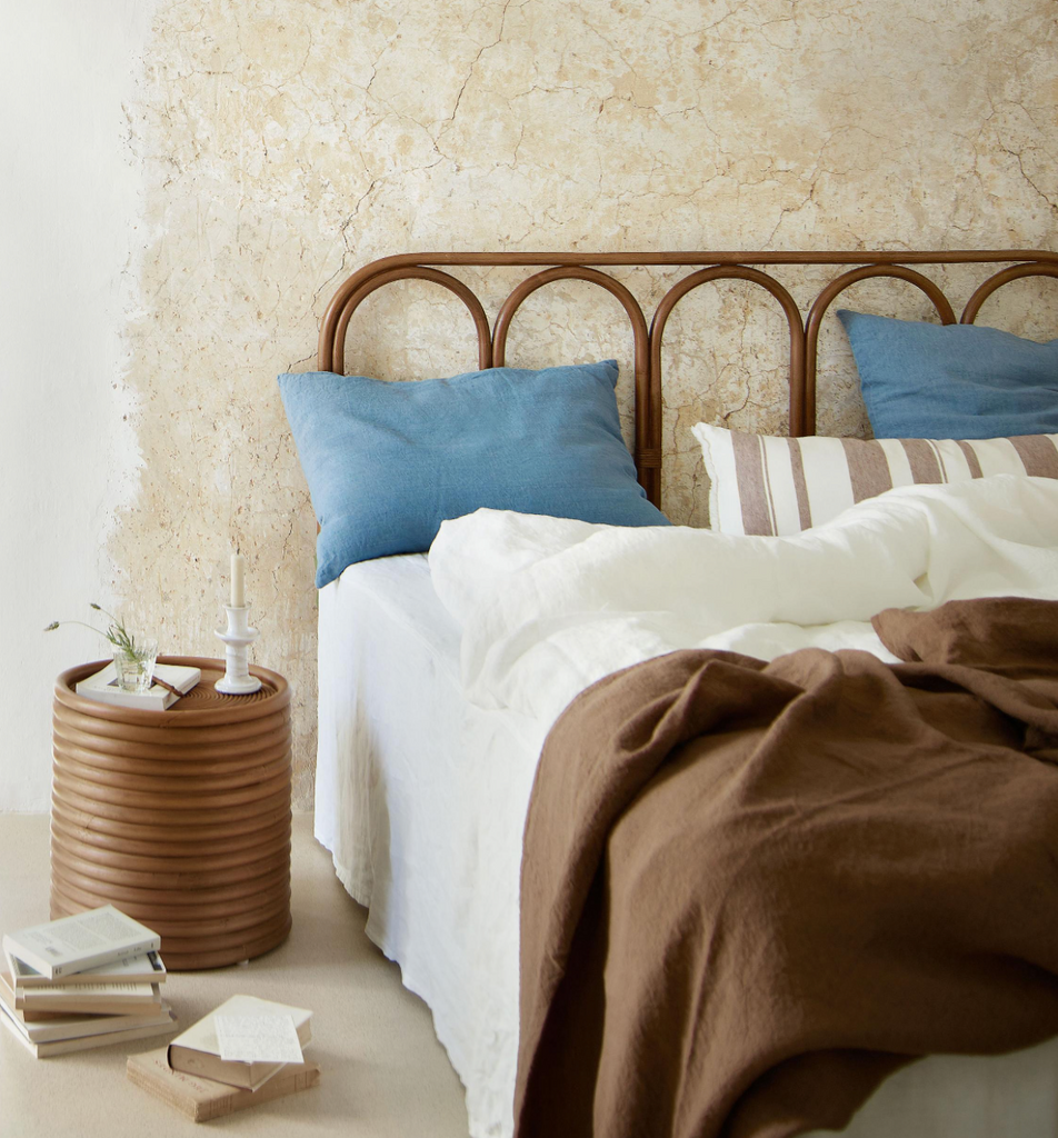 MANODRUM STOOL | RATTAN | H 42 CM  Ø 42