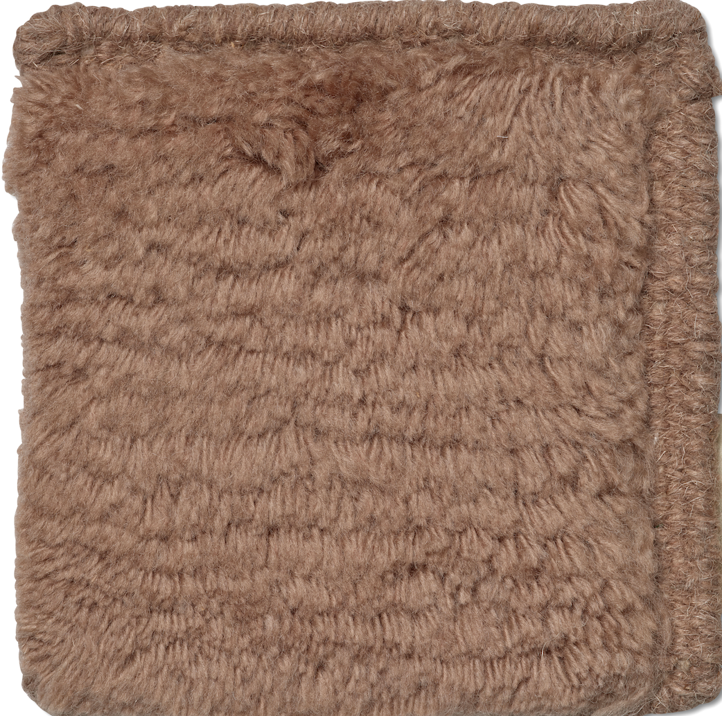 GRID WOOL RUG CHOCOLATE, MANY SIZE