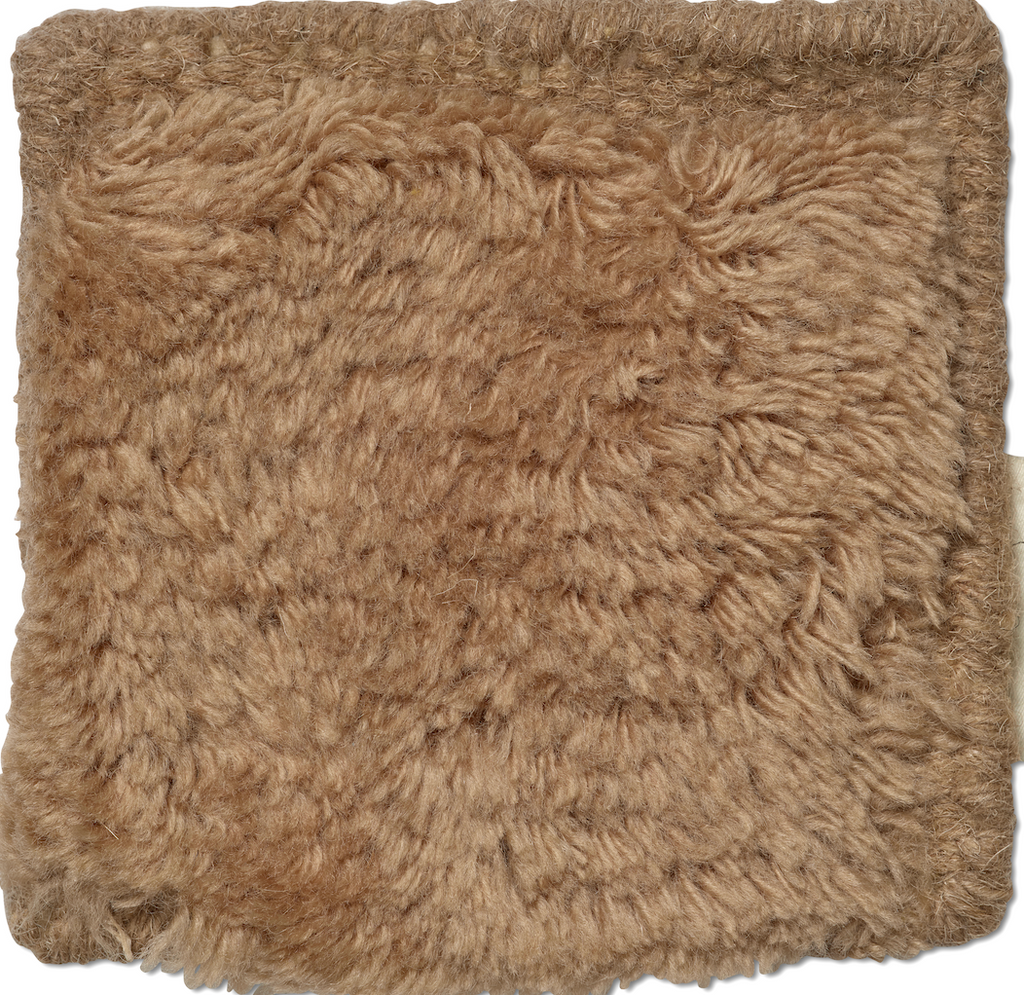 GRID WOOL RUG WHEAT, MANY SIZE