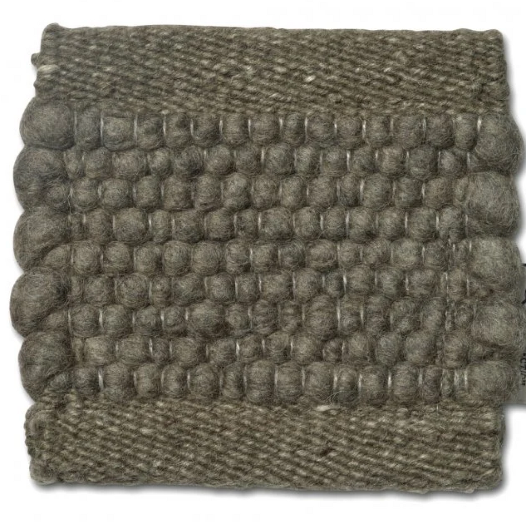 MERINO WOOL RUG, DARK GREEN