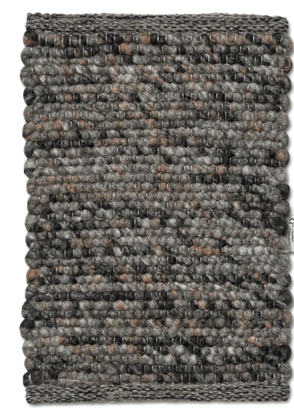 MERINO DOORMAT, GREY MELANGE