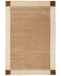 SIGNATURE FRAME RUG, CARAMEL, MANY SIZE
