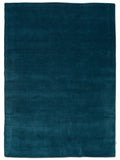 SOLID WOOL RUG - INDIGO