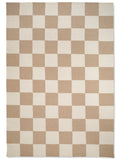 SQUARE WOOL RUG, NATURAL, MANY SIZE