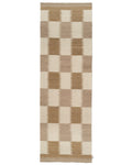 TAGEL RUNNER, WOOL, SAND,  80 x 250