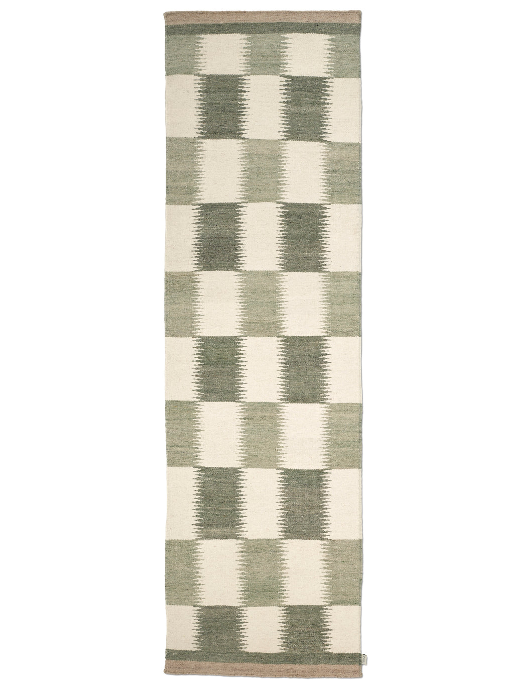TAGEL RUNNER, WOOL, FOREST,  80 x 250