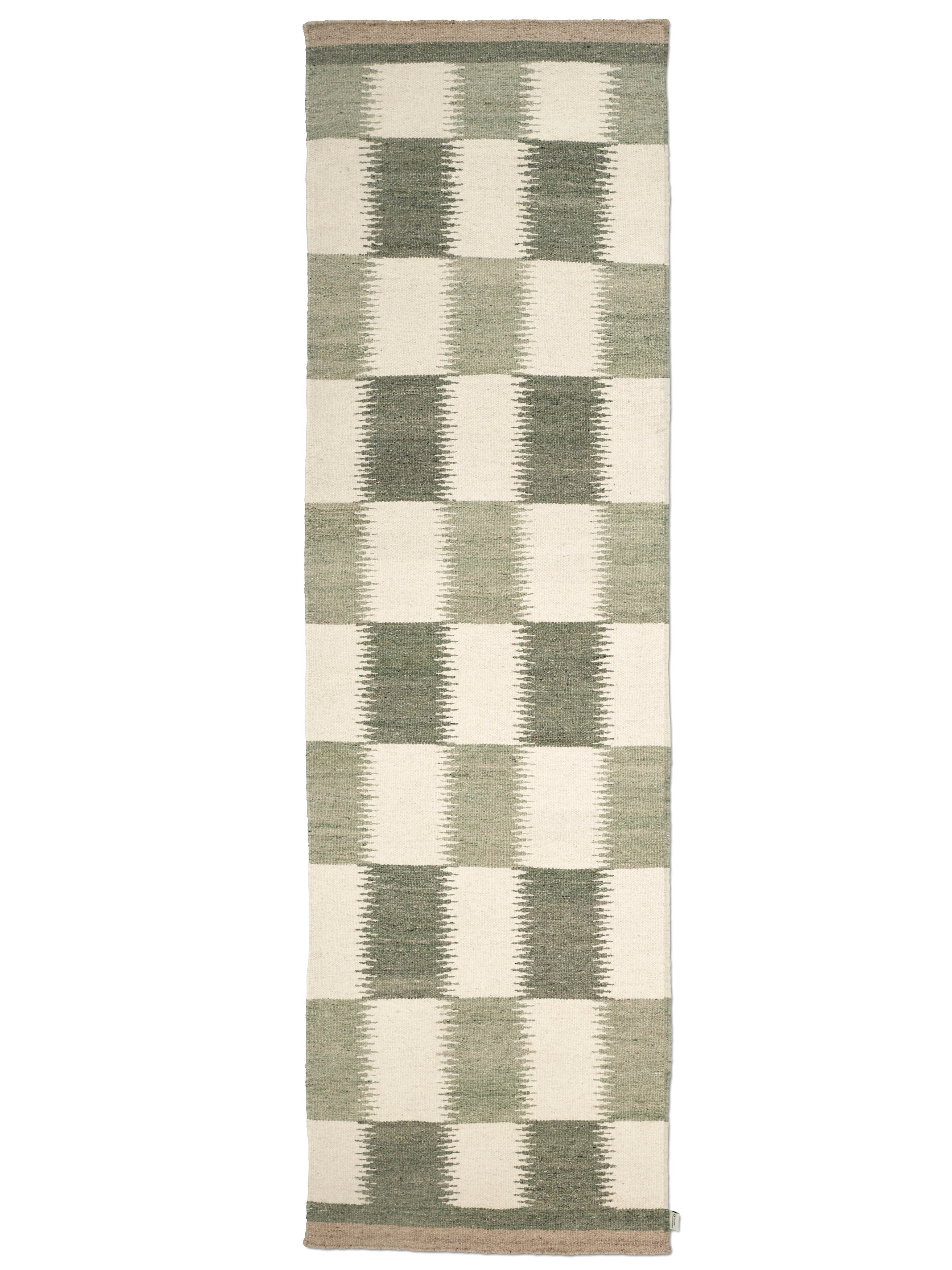 TAGEL RUNNER, WOOL, FOREST,  80 x 250