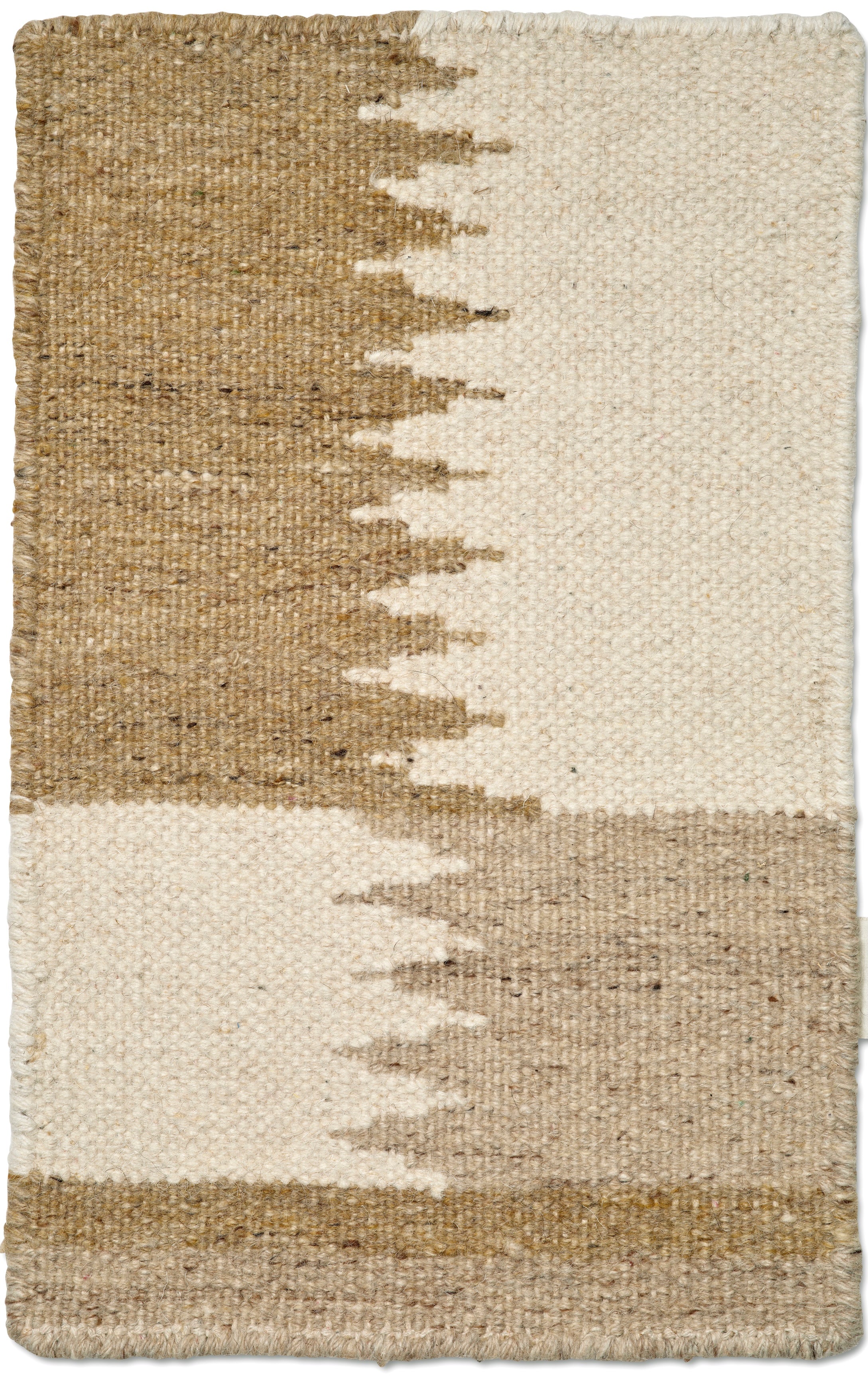 TAGEL RUNNER, WOOL, SAND,  80 x 250