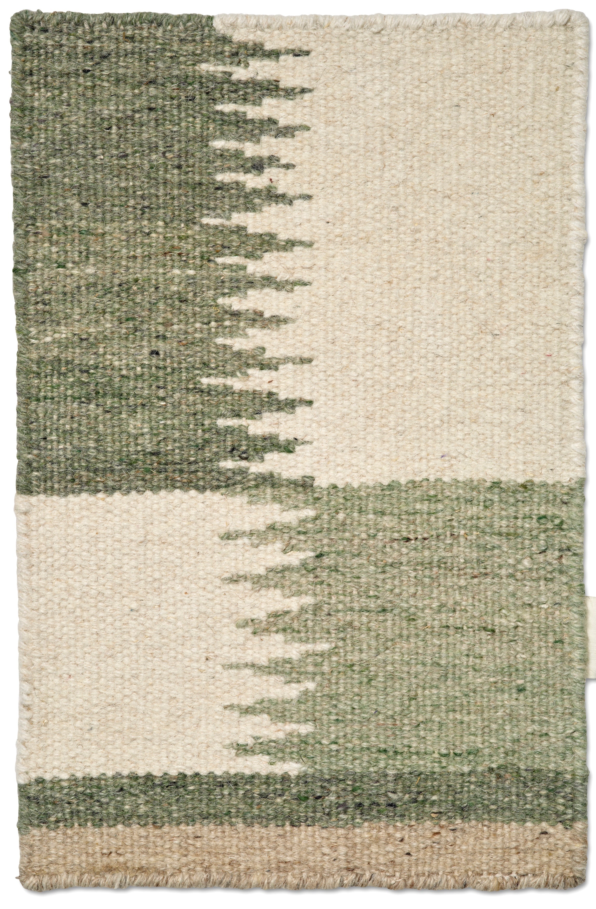 TAGEL RUNNER, WOOL, FOREST,  80 x 250