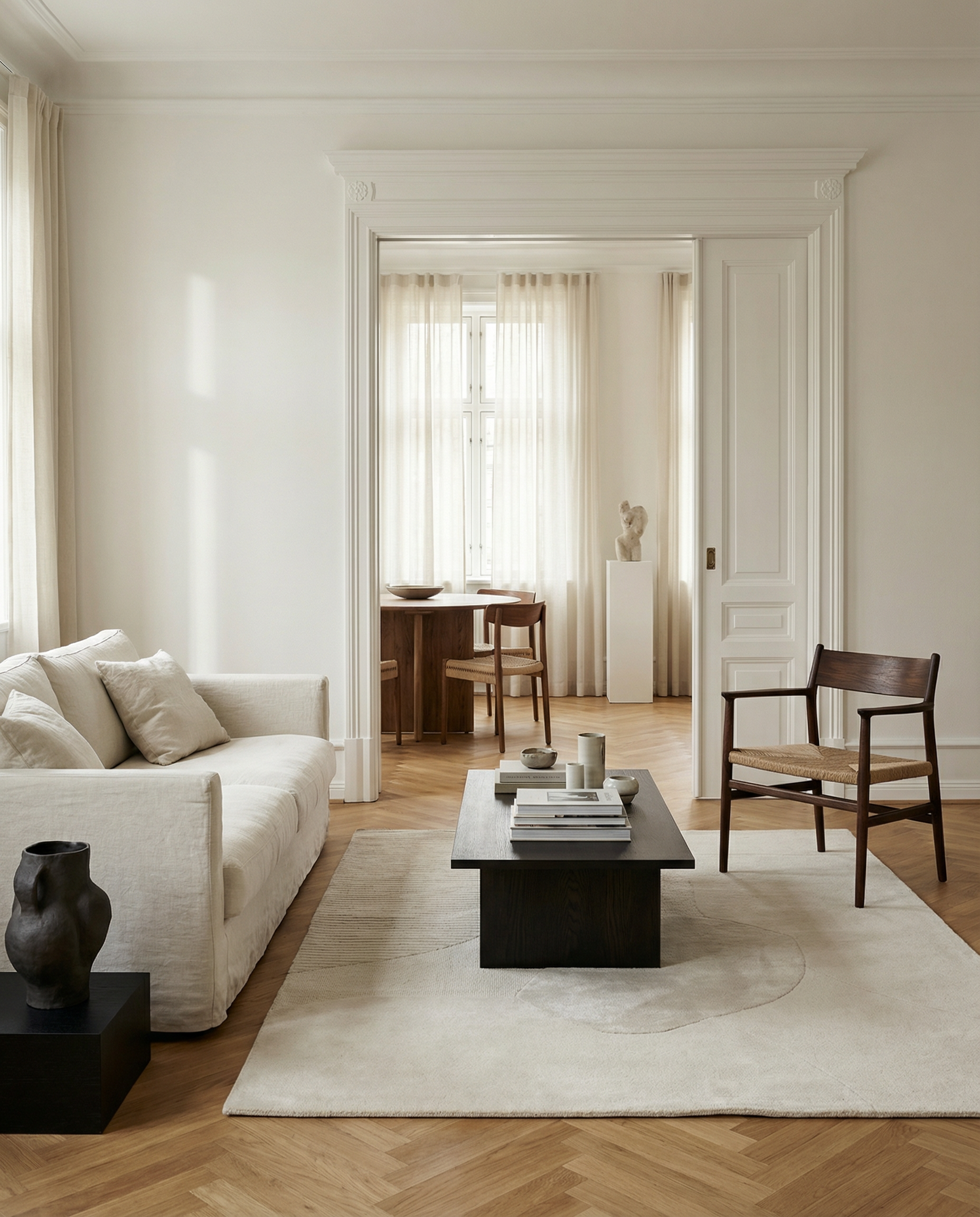 Topaz Wool Rug, Ivory, MANY SIZE