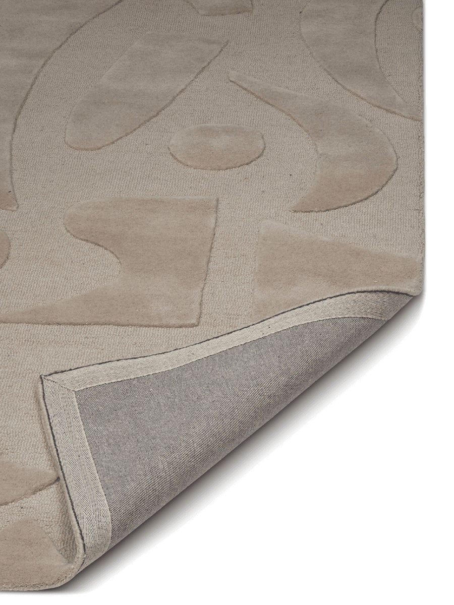 Vivid Wool Rug, Beige,  MANY SIZE