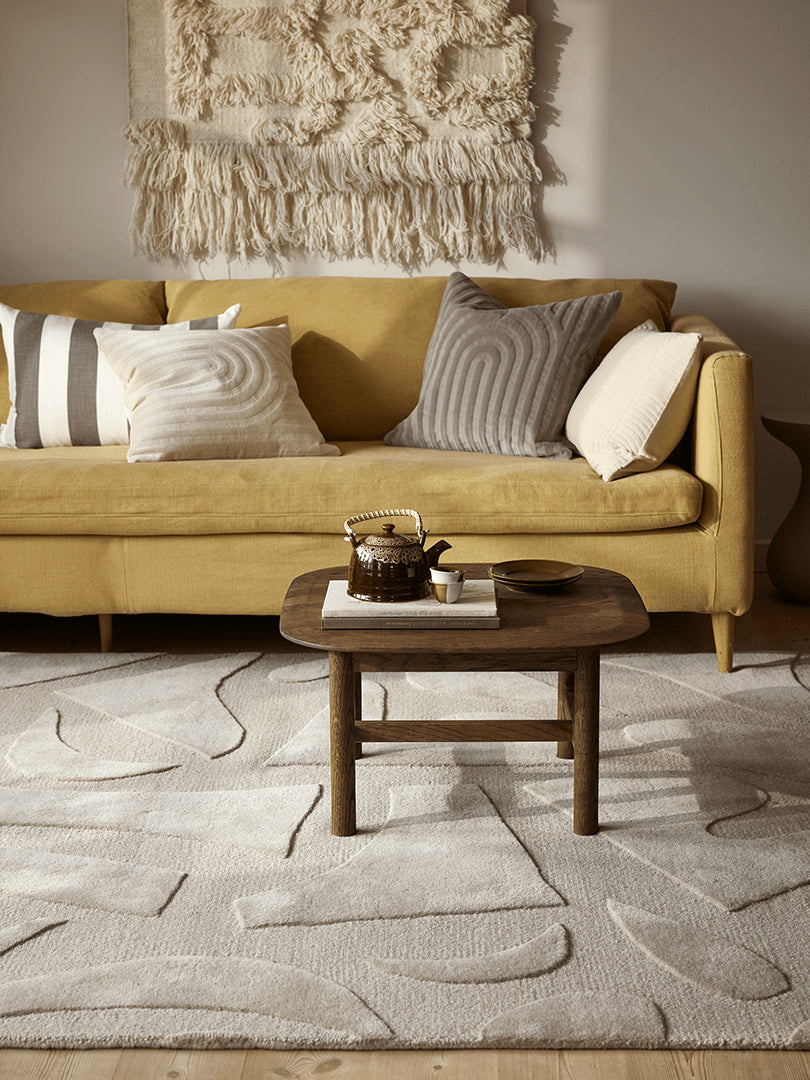Vivid Wool Rug, Beige,  MANY SIZE