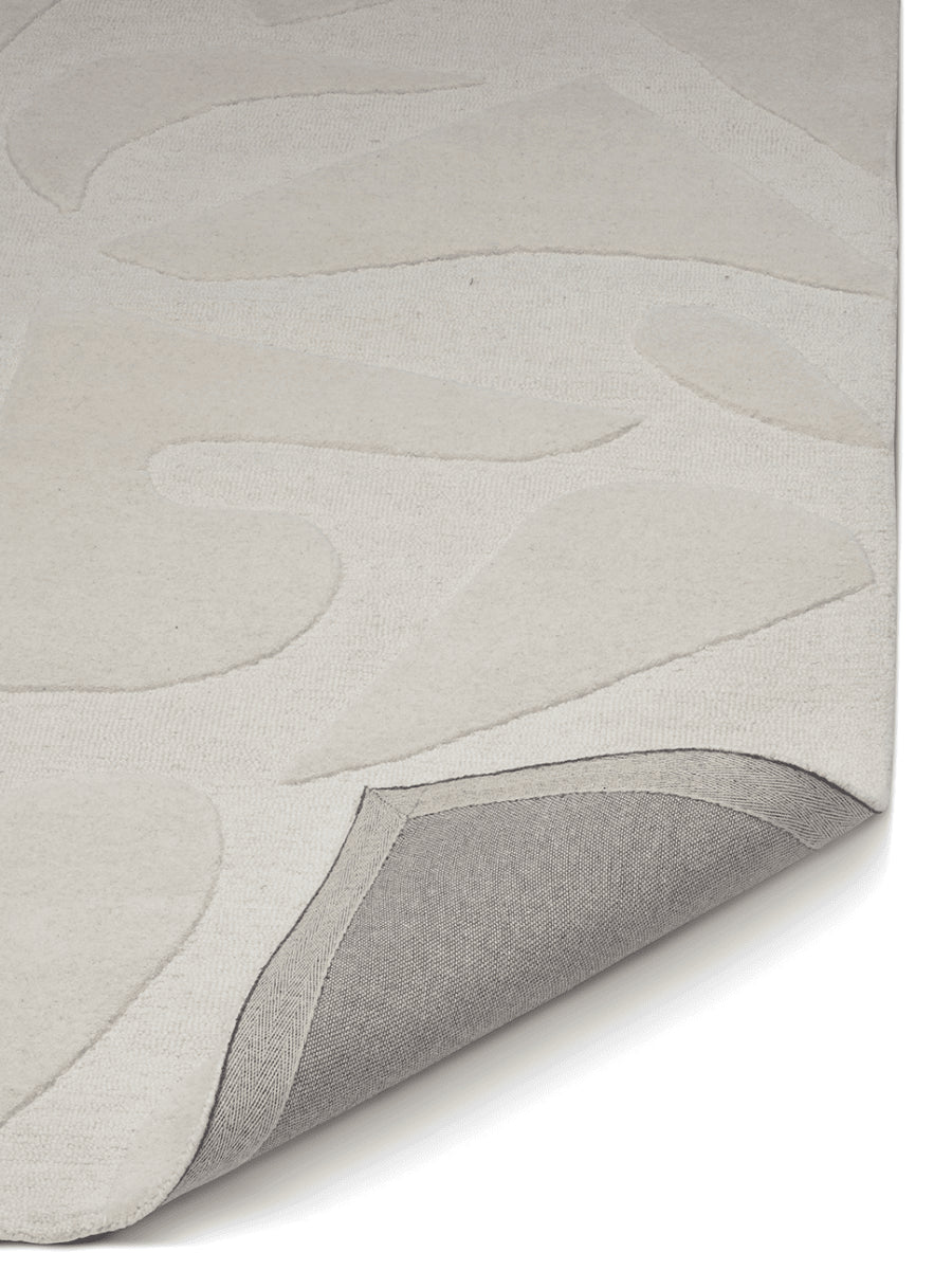 Vivid Wool Rug, Off white, MANY SIZE