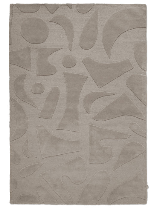 Vivid Wool Rug, Beige,  200 x 300 cm