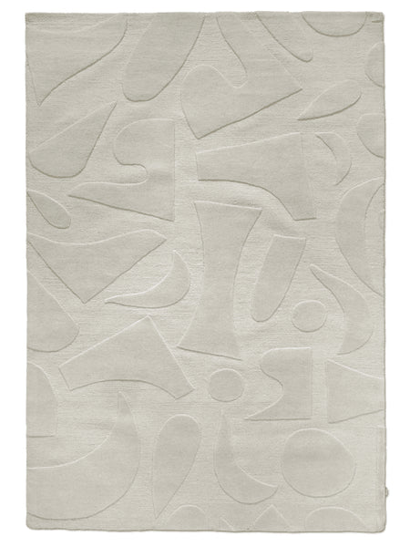 Vivid Wool Rug, Off white,  200 x 300 cm