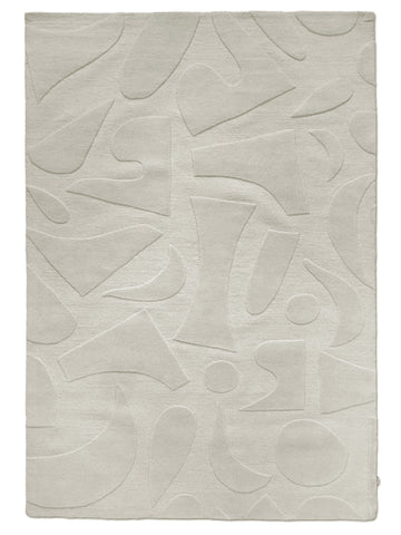 Vivid Wool Rug, Off white,  200 x 300 cm