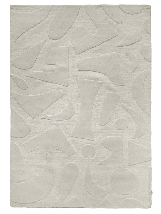 Vivid Wool Rug, Off white,  250 x 350 cm