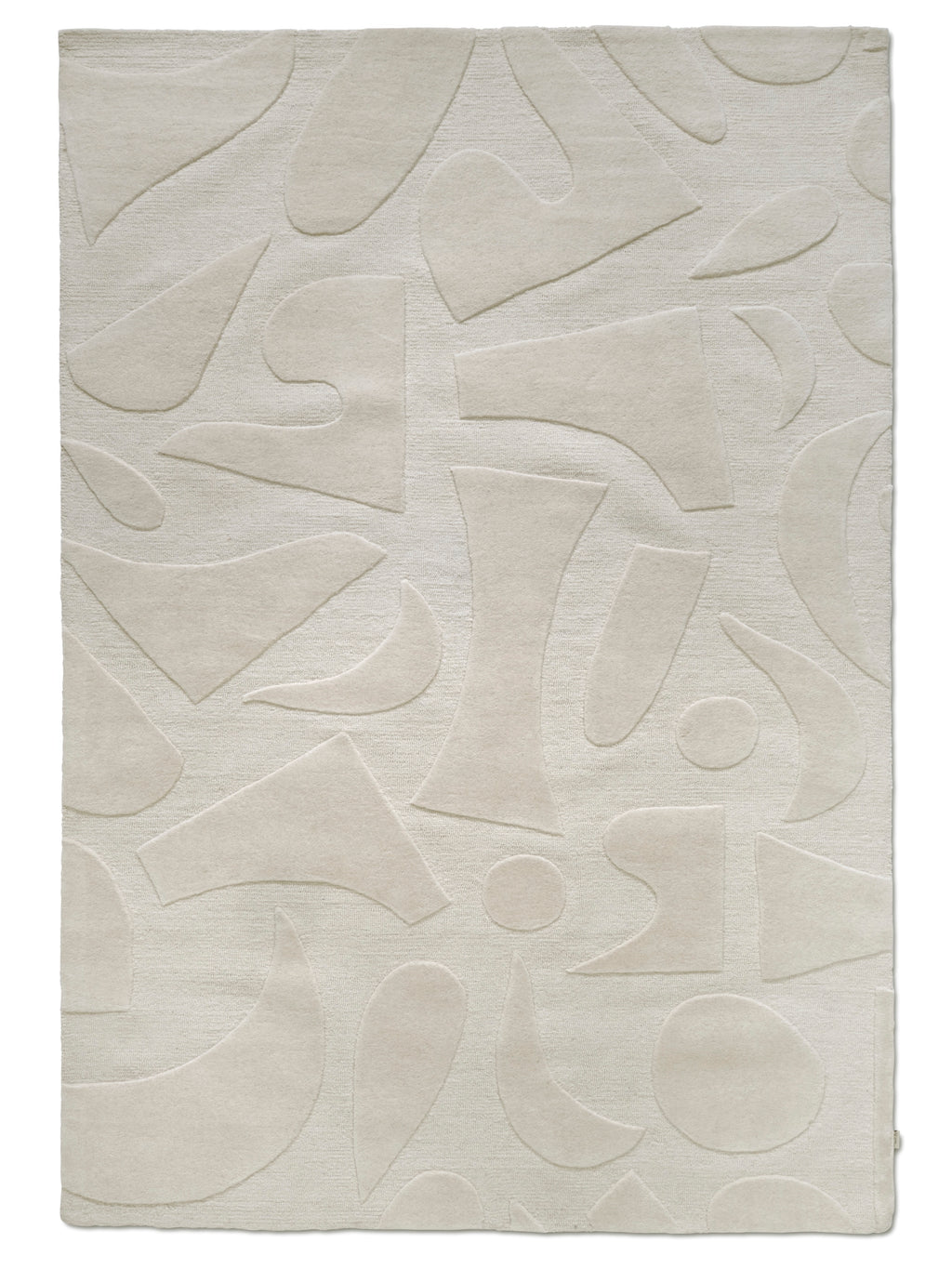 Vivid Wool Rug, Off white, MANY SIZE