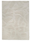 Vivid Wool Rug, Off white, MANY SIZE