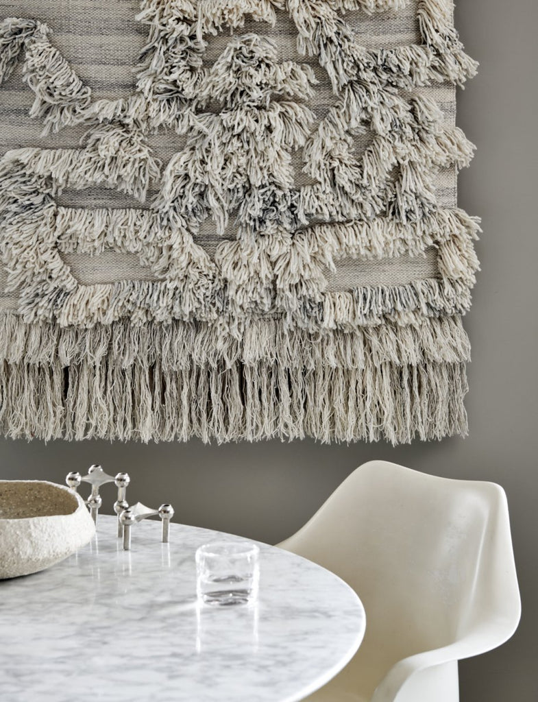 Wall Hanger Rio Ivory/Melange, 100 x 100 cm