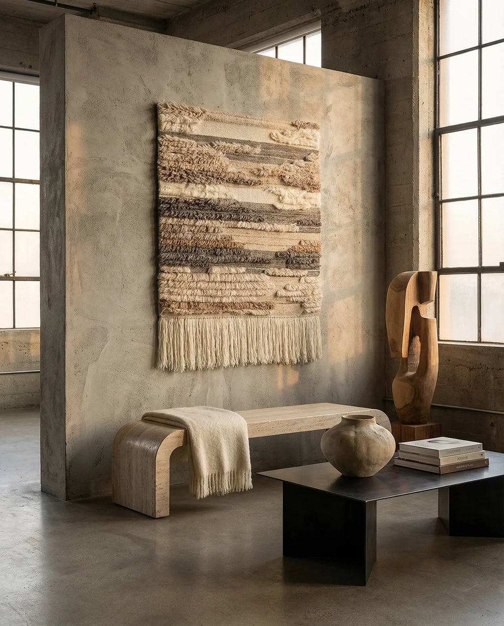 Tundra Natural wall hanging detail