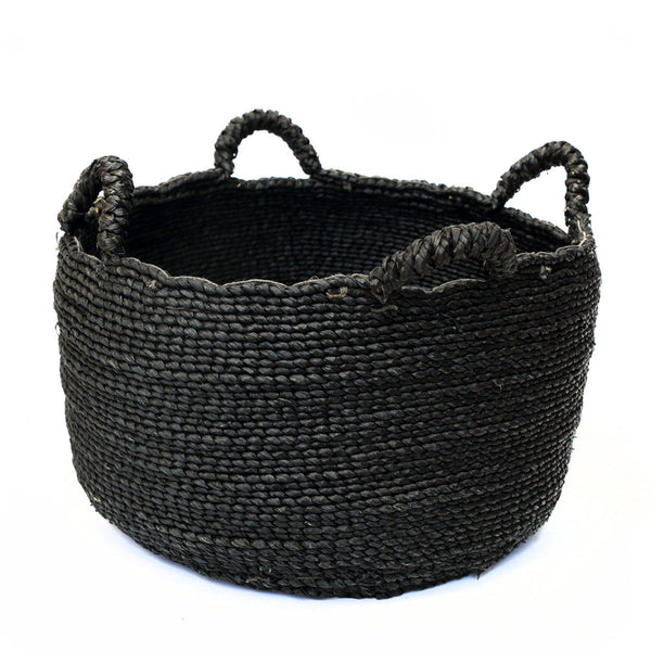 Les Quatre Mains Baskets - Black - L, 60 x 60 cm