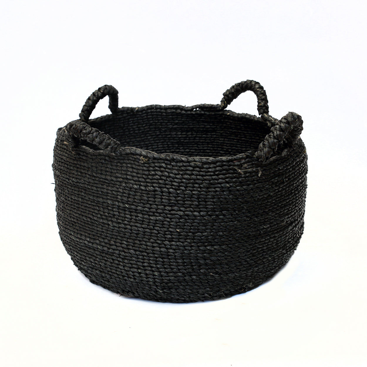 Les Quatre Mains Baskets - Black - M, 52 x 52 cm