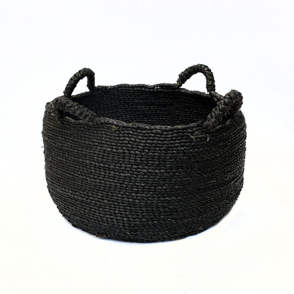 Les Quatre Mains Baskets - Black - M, 52 x 52 cm