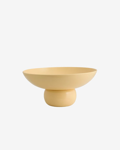 VITELLO deco bowl - yellow