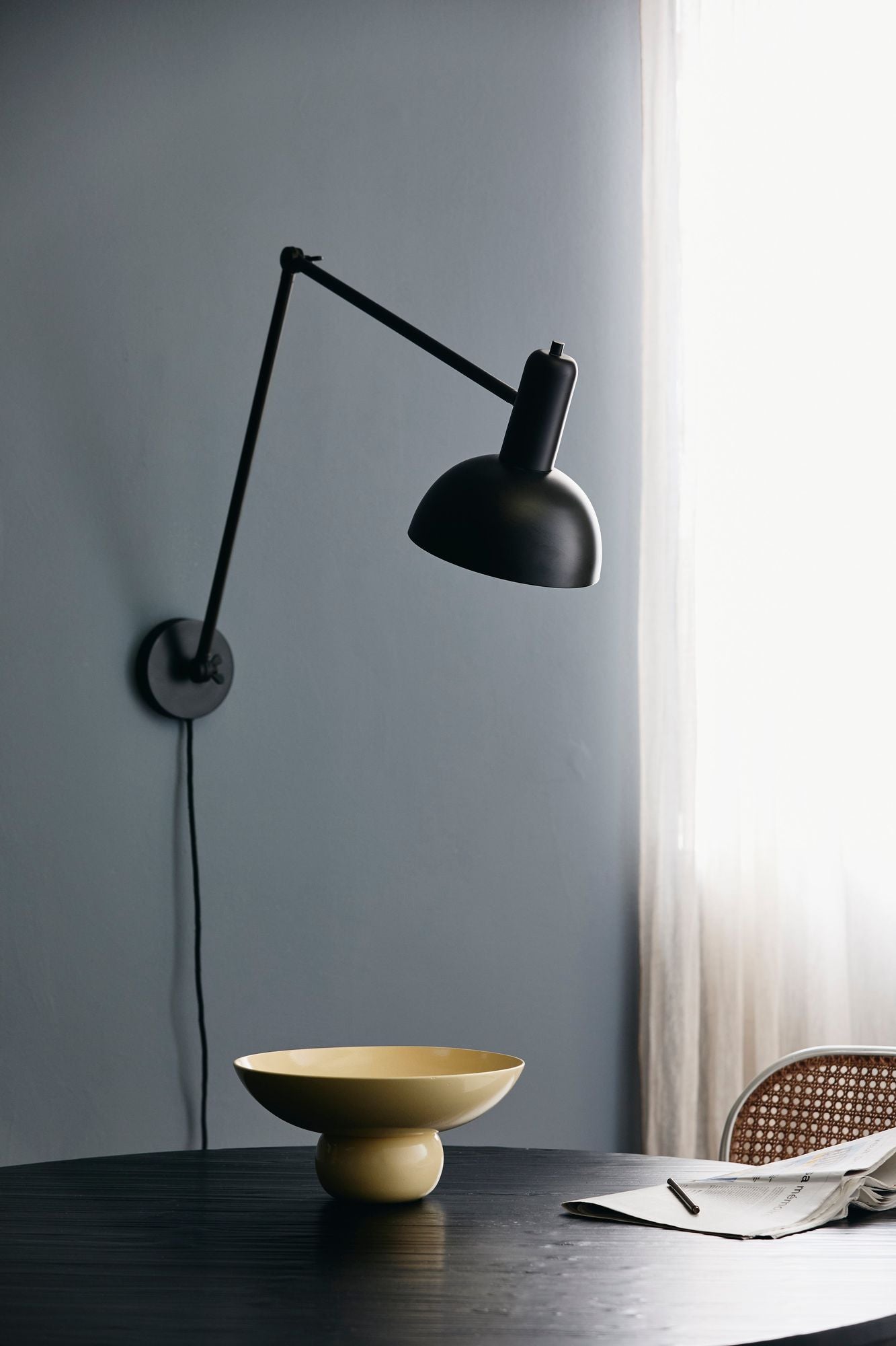 VITELLO deco bowl - yellow