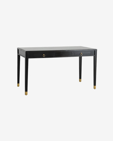 EMS desk w/2 drawers, 70 x 140 CM - black