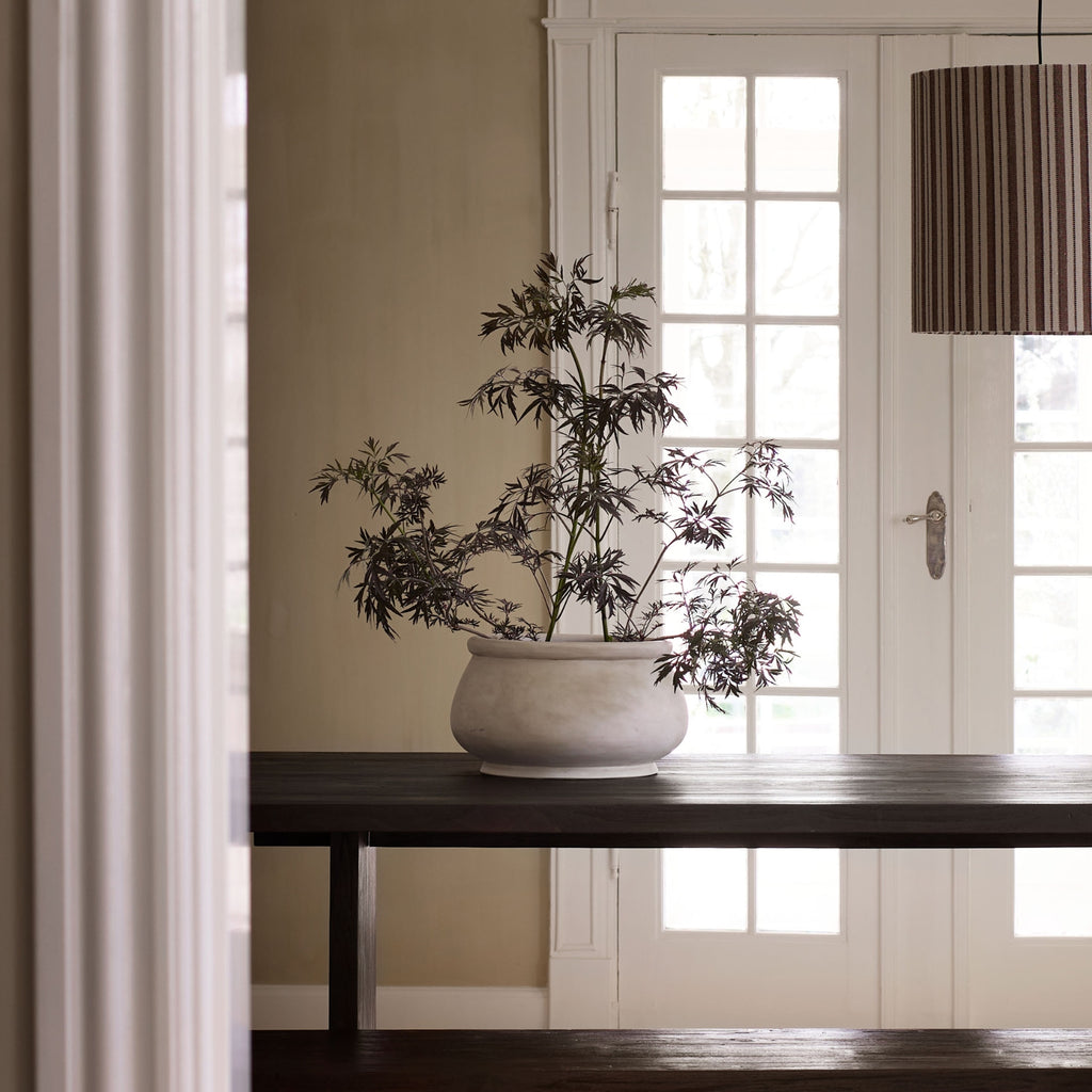 POTS COCOJAR LOW | CLAY | SET OF 2, Ø 35, Ø 24