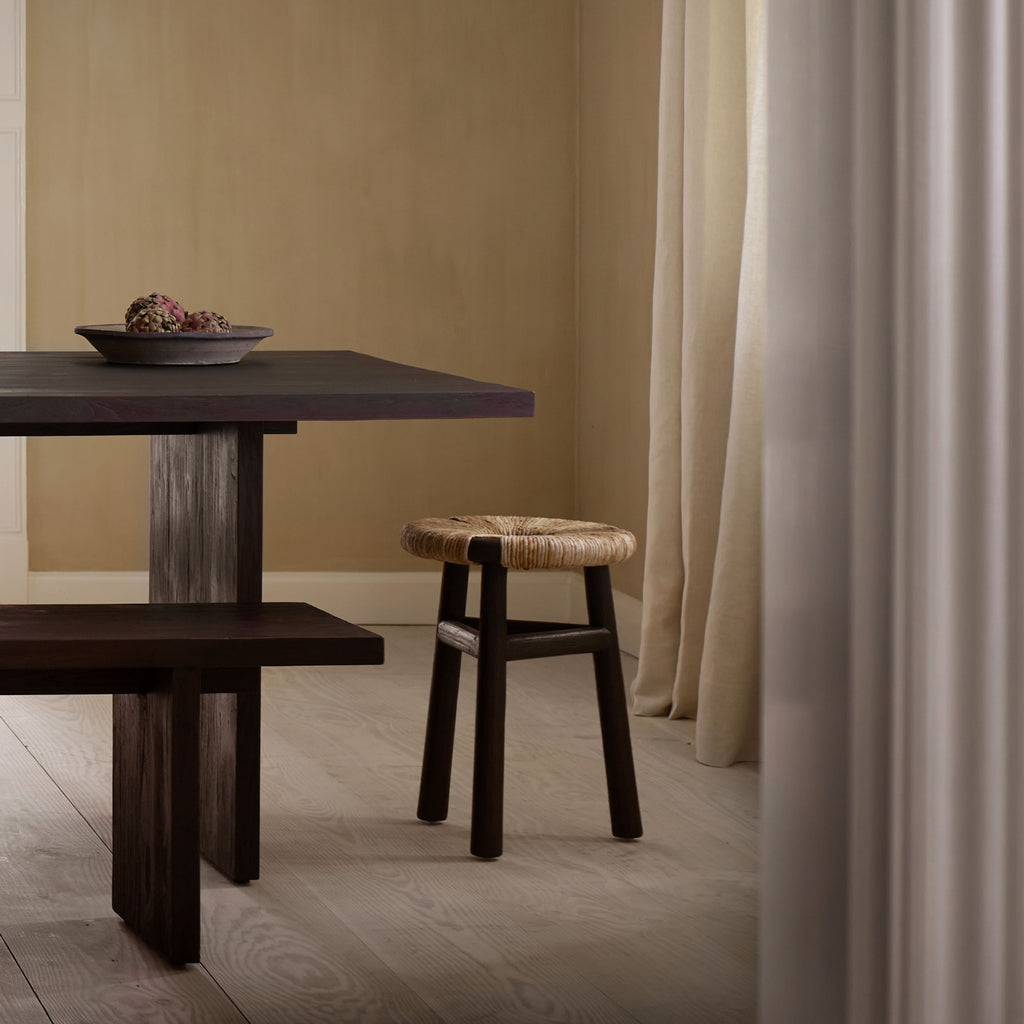 KAYU STOOL| RECYCLED TEAK | H 50 CM