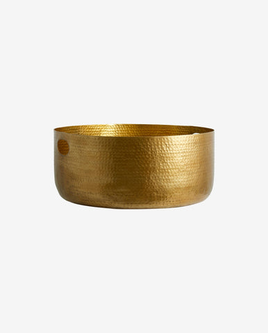 LAIKA round tray, L - golden finish