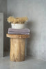 The Quichua Side Table - Natural, Suar Wood, Ø 40 cm