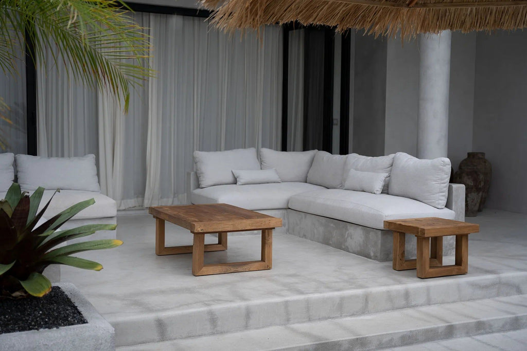 The Reclaimed Teak Coffee Table - Natural, Teak, 110 cm
