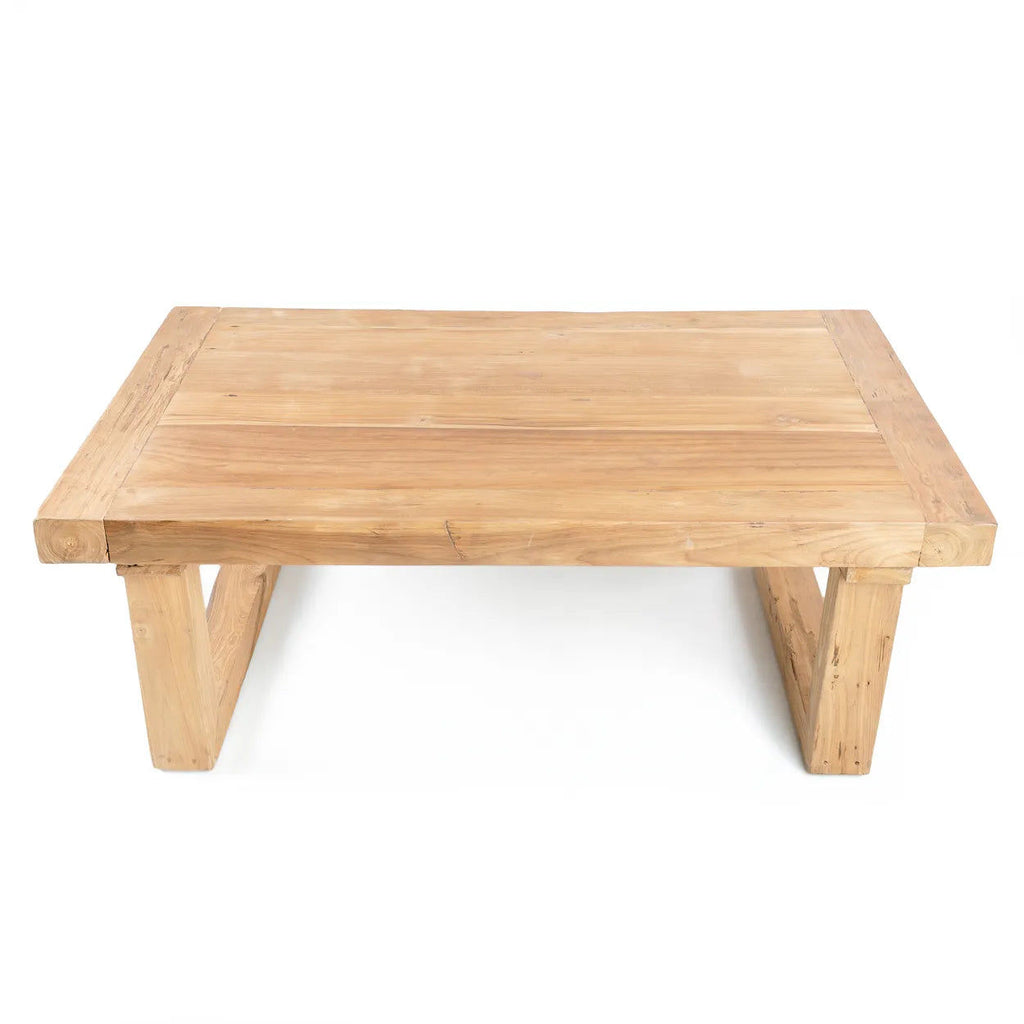 The Reclaimed Teak Coffee Table - Natural, Teak, 110 cm