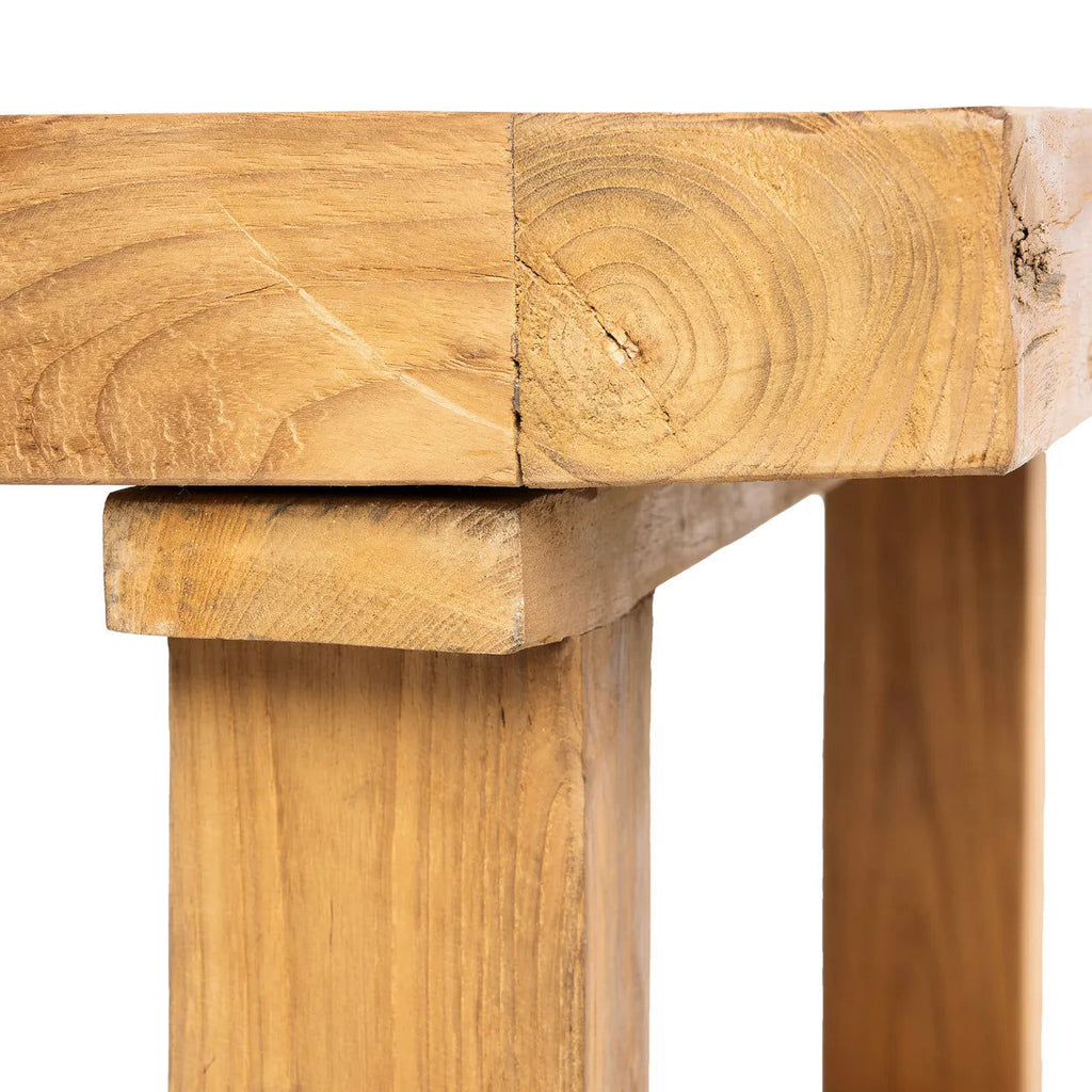 The Reclaimed Teak Coffee Table - Natural, Teak, 110 cm