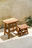 The Yoke Stool - Natural - S