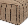 The Oh My Gee Pouffe - Beige Black, 60 x 60 cm, H 25 cm