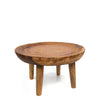 The Munggur Coffee table - Natural, Suar Wood, Ø 70 cm