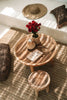 The Munggur Coffee table - Natural, Suar Wood, Ø 70 cm
