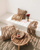 The Munggur Coffee table - Natural, Suar Wood, Ø 70 cm