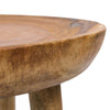 The Munggur Coffee table - Natural, Suar Wood, Ø 70 cm